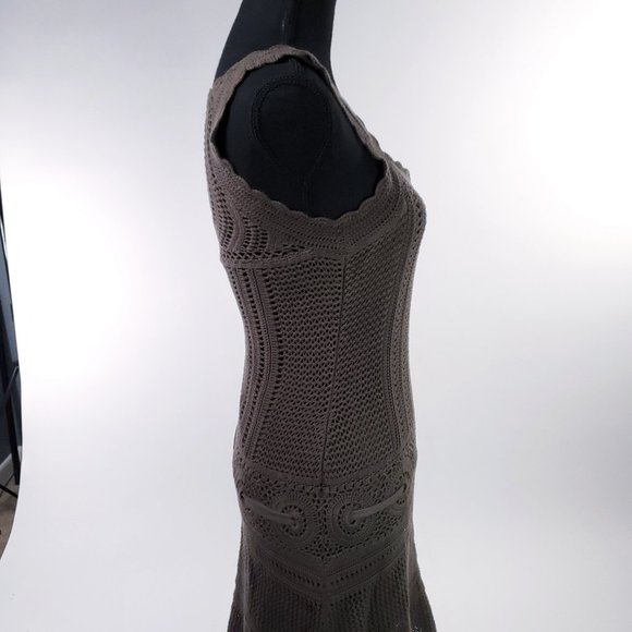 Athleta Brown Knit Dress XS Boho Festival - Picture 9 of 10